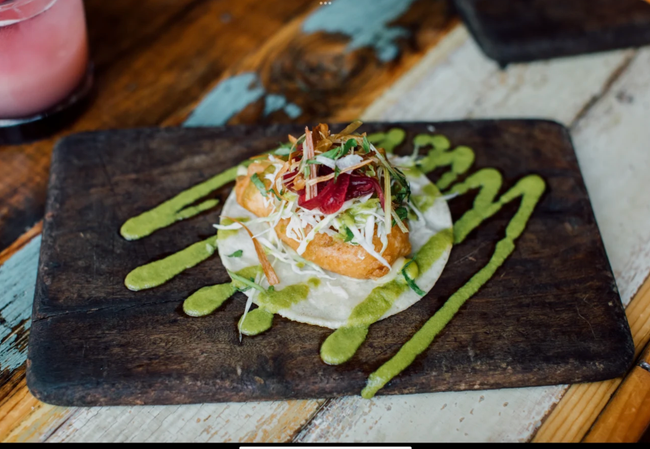 BEER BATTERED FISH TACO
