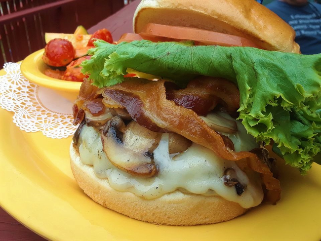 Bacon Cheddar Ranch Burger