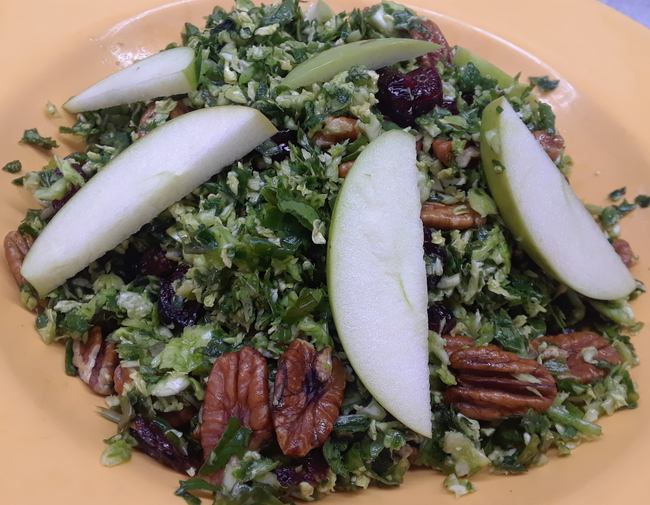 Brussels Sprouted Salad