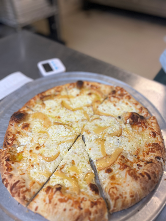 12" Four Cheese pizza
