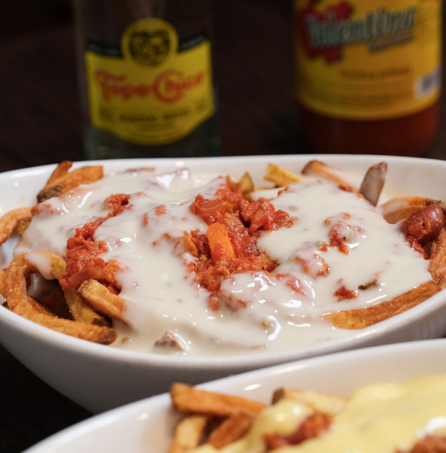 Vegan Chili Cheese Fries