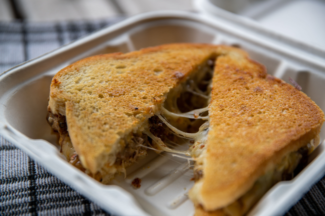 Brisket Grilled Cheese