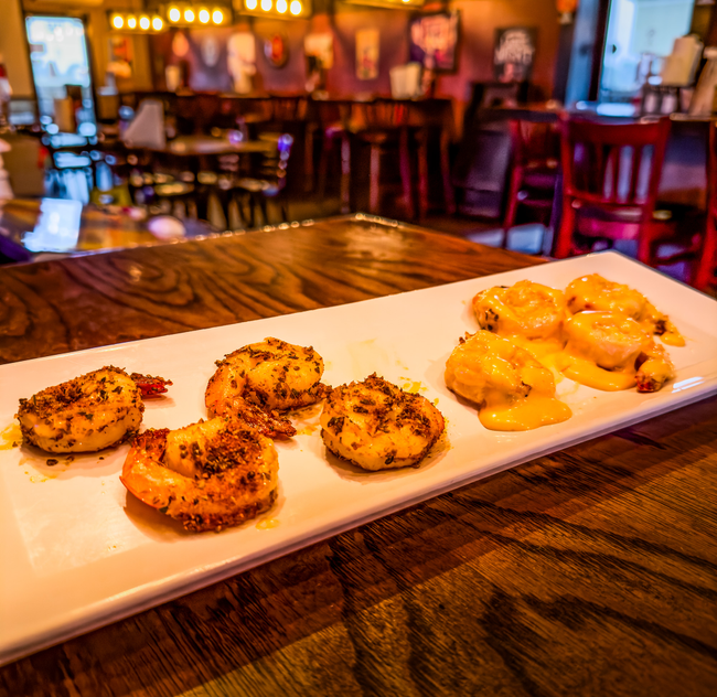 (18) Pan Fried Shrimp