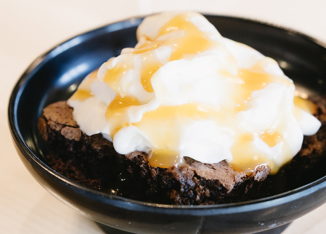 CHOCOLATE SKILLET BROWNIE