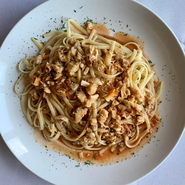 Linguini with Clam Sauce