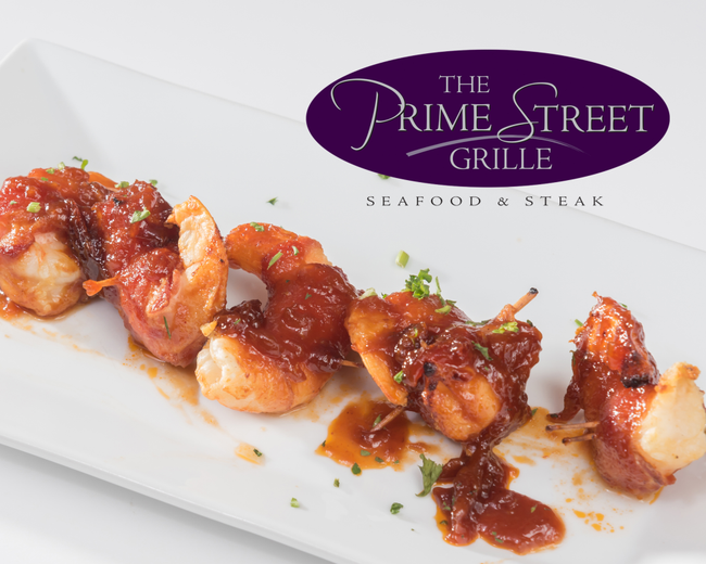 BBQ Bacon Wrapped Shrimp