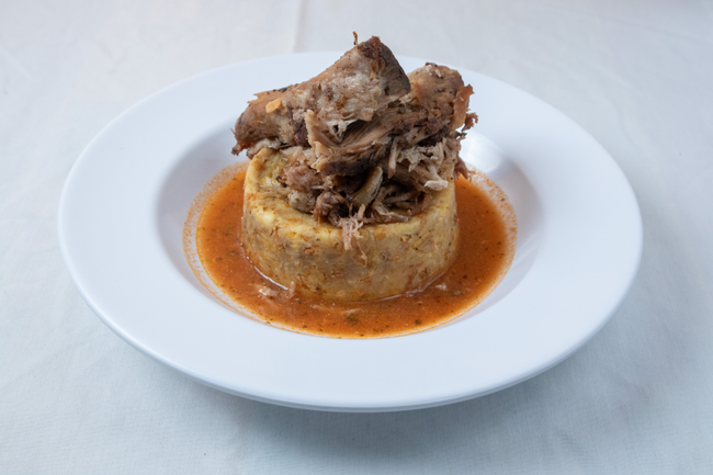 Garlic Pork Mofongo