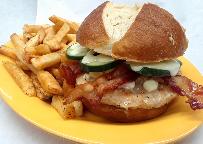 Wasabi Turkey Burger