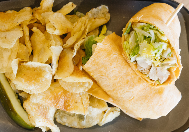 CHICKEN CAESAR WRAP