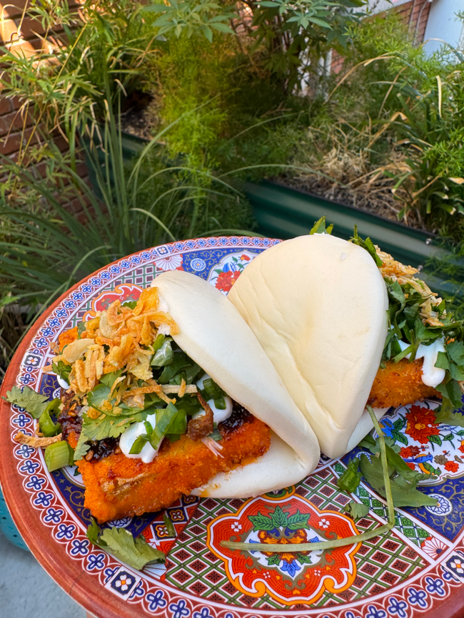Crispy Sichuan Tofu Buns
