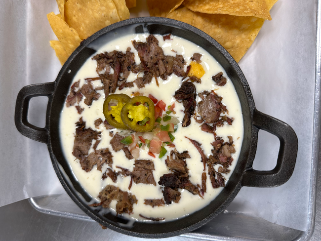 SKILLET BRISKET QUESO