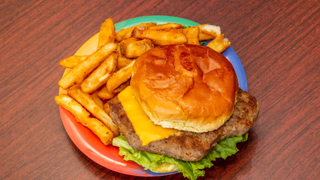 Mr. B's Cheeseburger