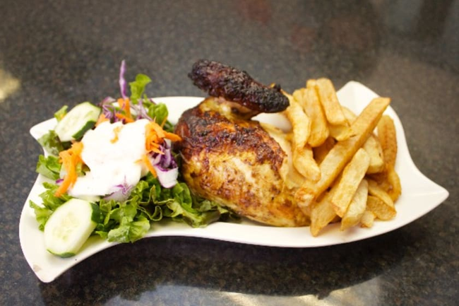 Caurto 1/4 Pollo a la Brasa