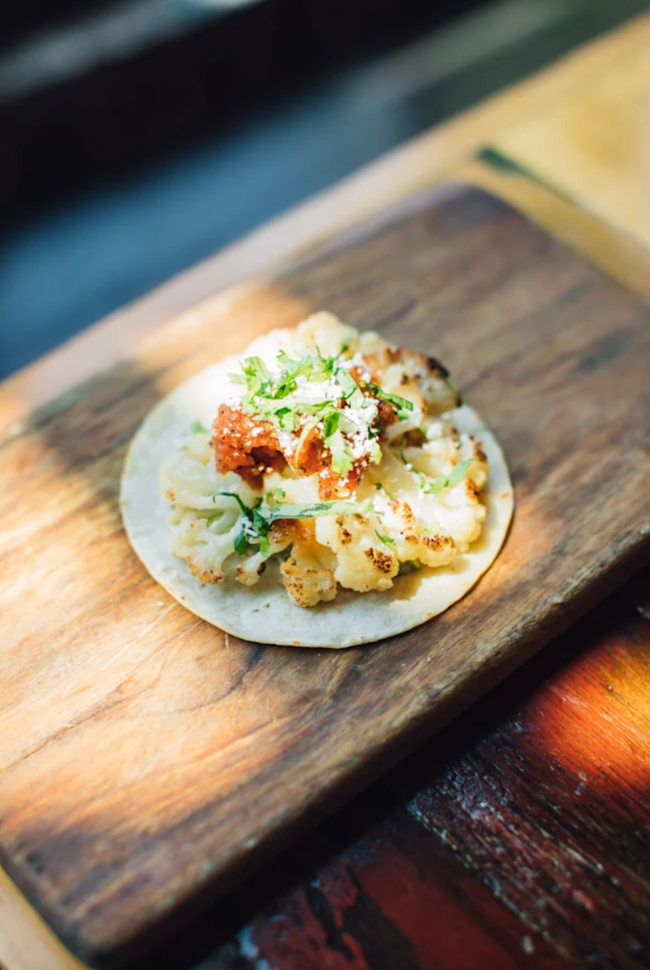 CAULIFLOWER TACO