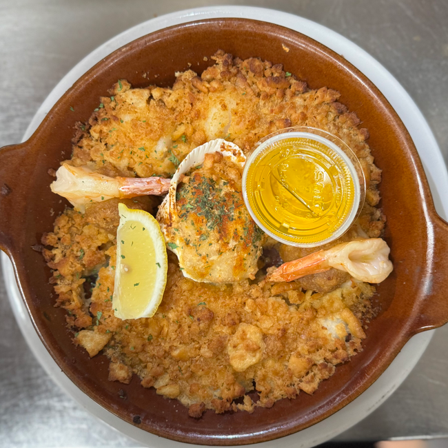 Baked Seafood Platter