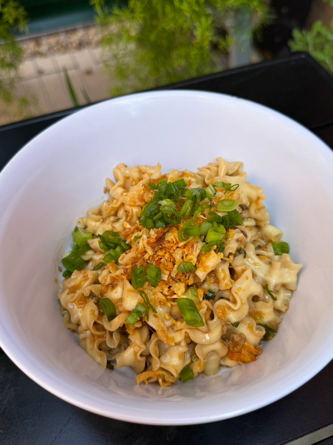 Ginger Scallion Noodles