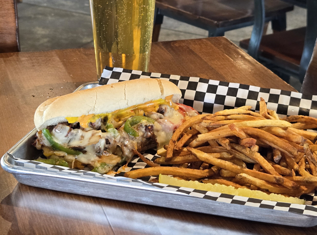 PHILLY STYLE BRISKET CHEESE STEAK