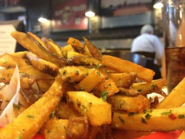 Basket of Garlic Fries