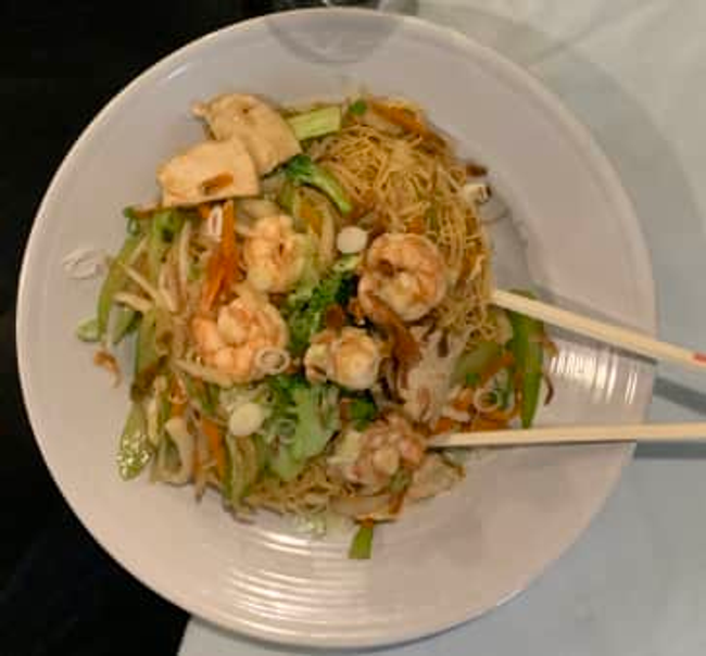 Pan Fried Egg Noodles