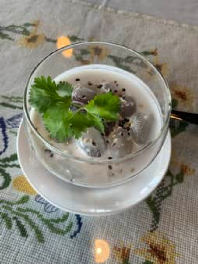 Sweet Red Bean Parfait (vegan)