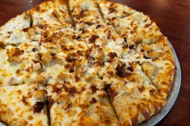 Chicken Bacon Ranch Pizza