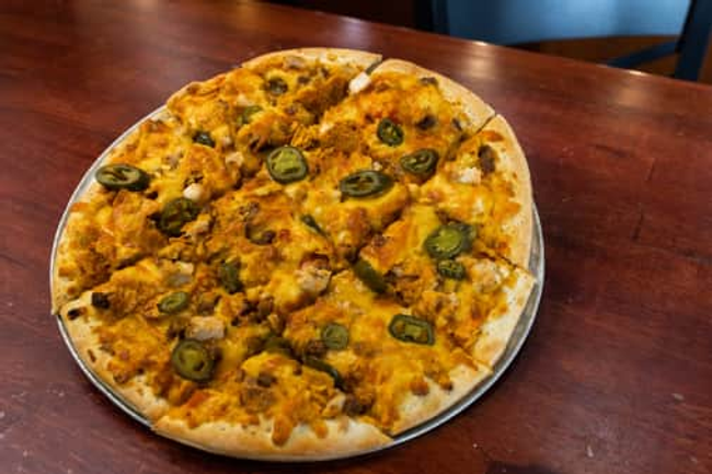 Chicken Queso Crunch Pizza