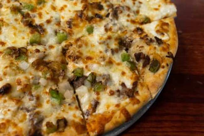 Philly Cheesesteak Pizza