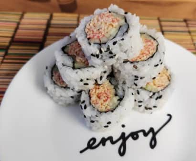 Spicy Krab 8PC Rice Outside