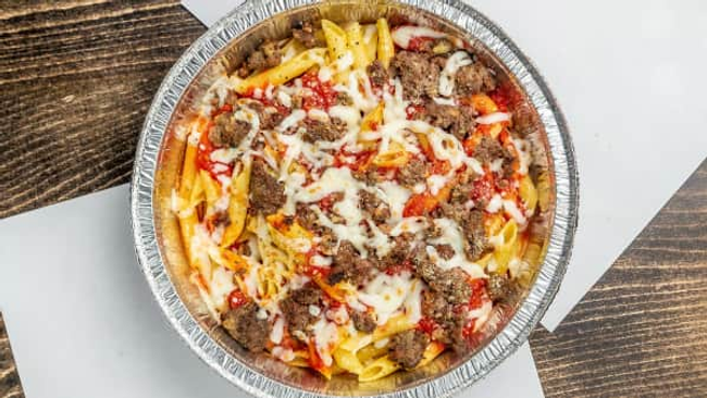 Baked Meatball Pasta