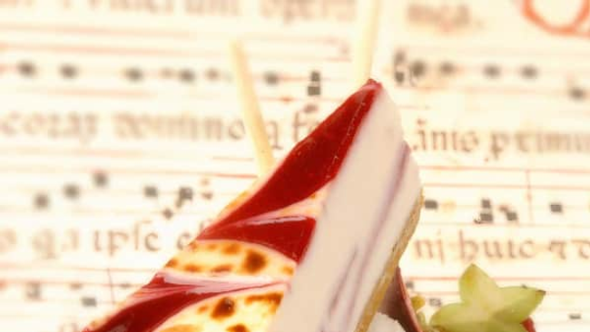 Raspberry White Chocolate Cheesecake Brulee