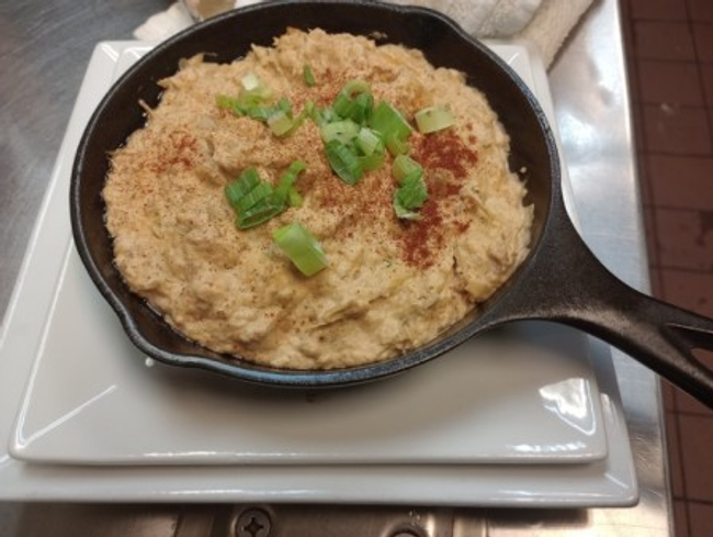 Artichoke Buffalo Dip