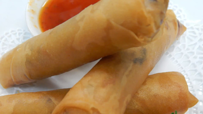 Por Pea Jae Spring Rolls