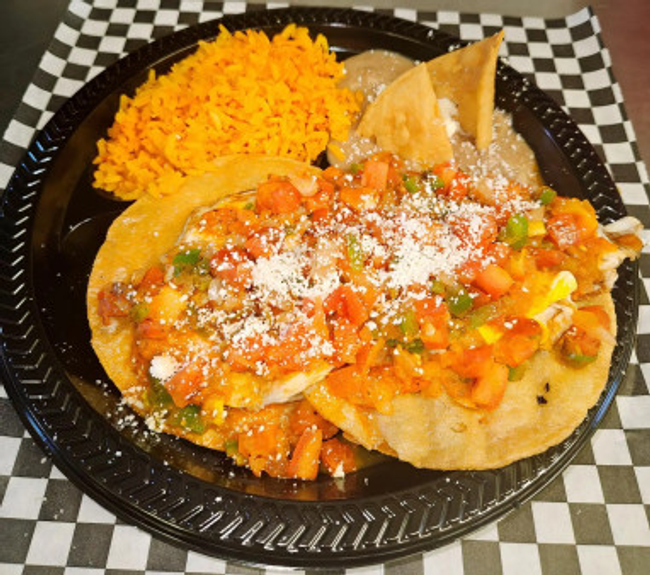 Huevos Rancheros Breakfast Plate