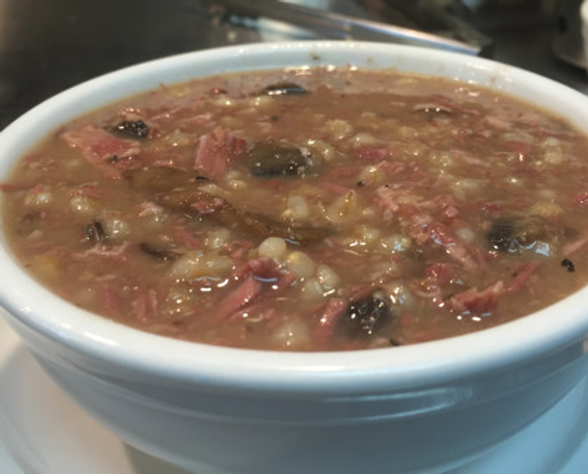 Mushroom Beef Barley Quart