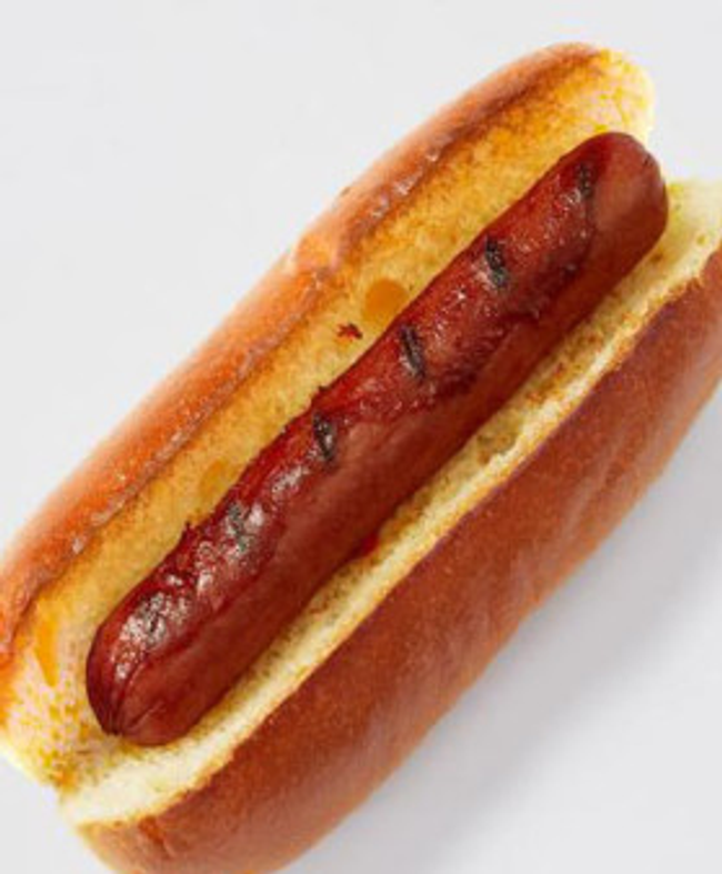 Plain Hot Dog