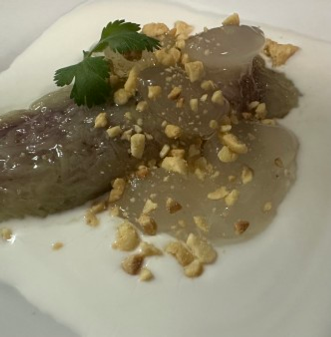 Warmed Banana Wrapped in Sticky Rice
