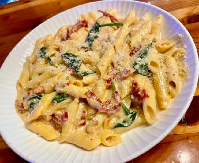 Sun-dried Tomatoes Pasta