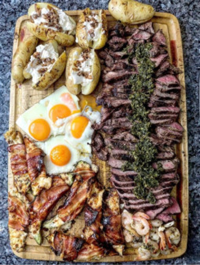 Large-Tray Premium Meats & 90 Tortillas