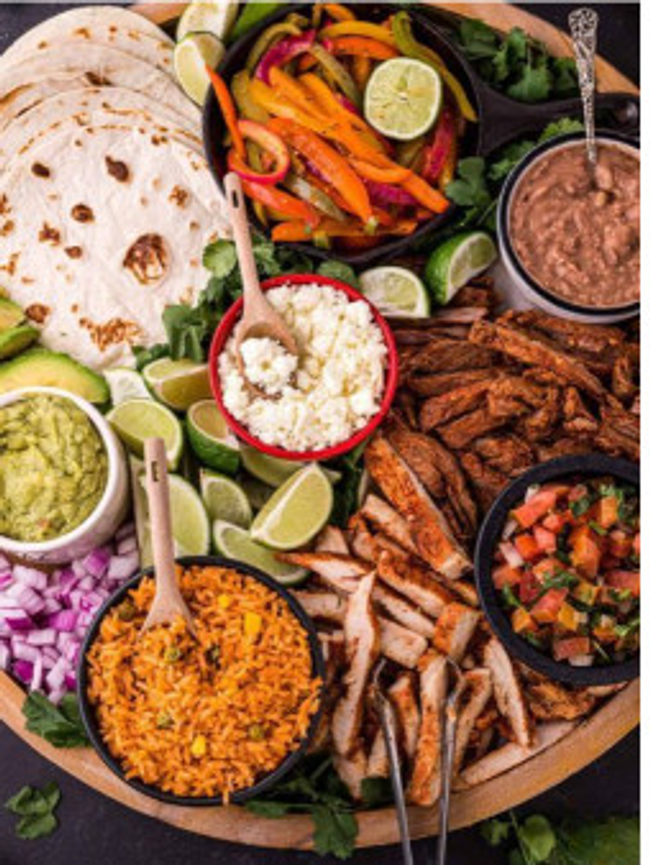 Half-Tray Meat for Tacos 50 tortillas