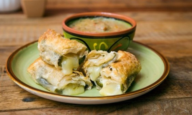 Crispy Stuffed Chile Rellenos