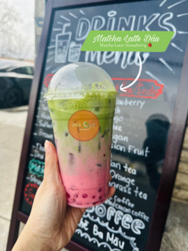 Matcha Latte Xoai/Dau