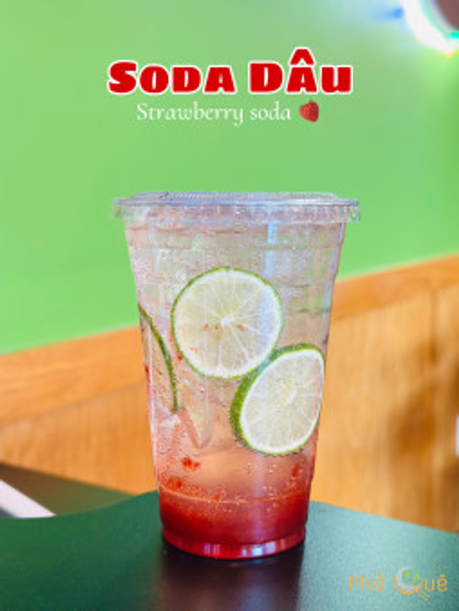Soda dau/strawberry