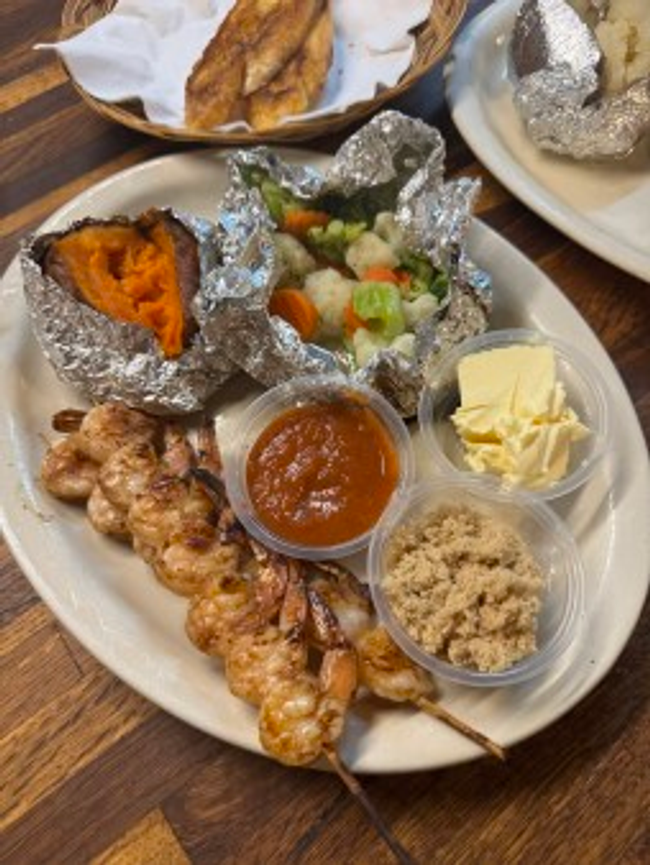 Shrimp Skewers (Two Skewers)