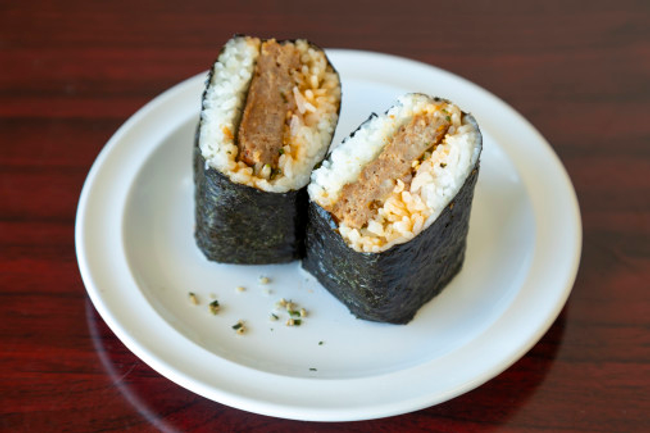 Portuguese Sausage Musubi