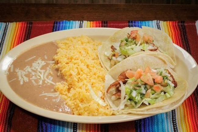Fish Tacos Plate