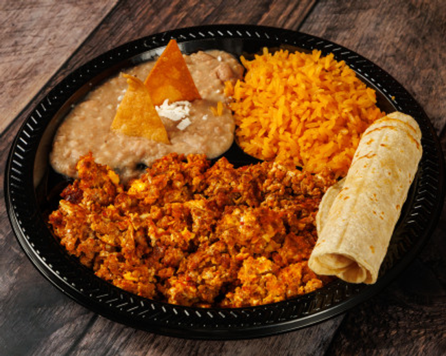 Chorizo & Egg Plate