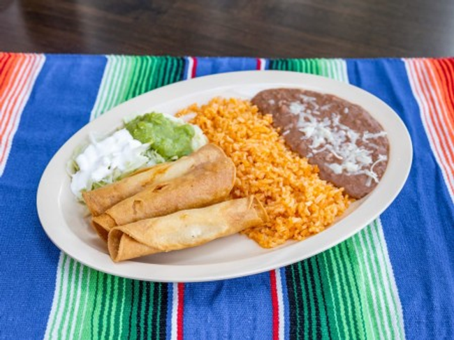 3 Chicken Taquitos Combo -