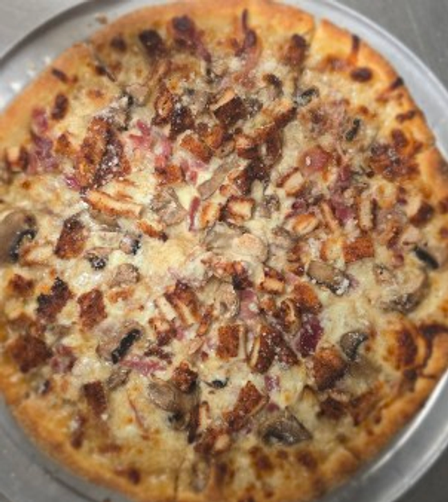 Chicken Marsala Pizza