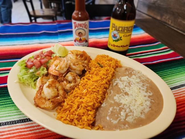 Shrimp in Garlic Plate
