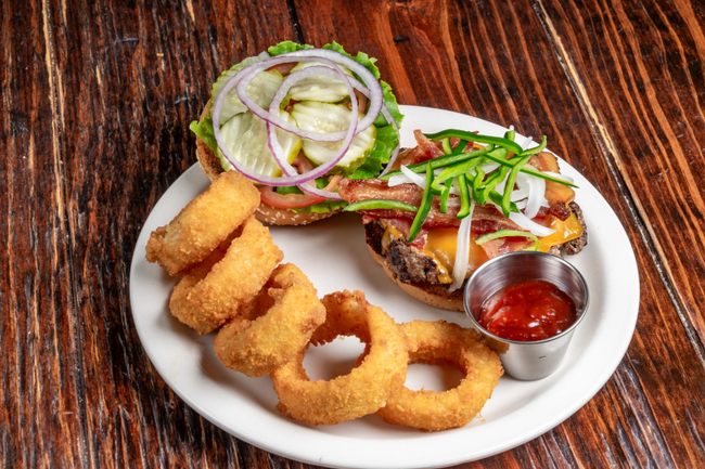 Cheddar BBQ Bacon Burger